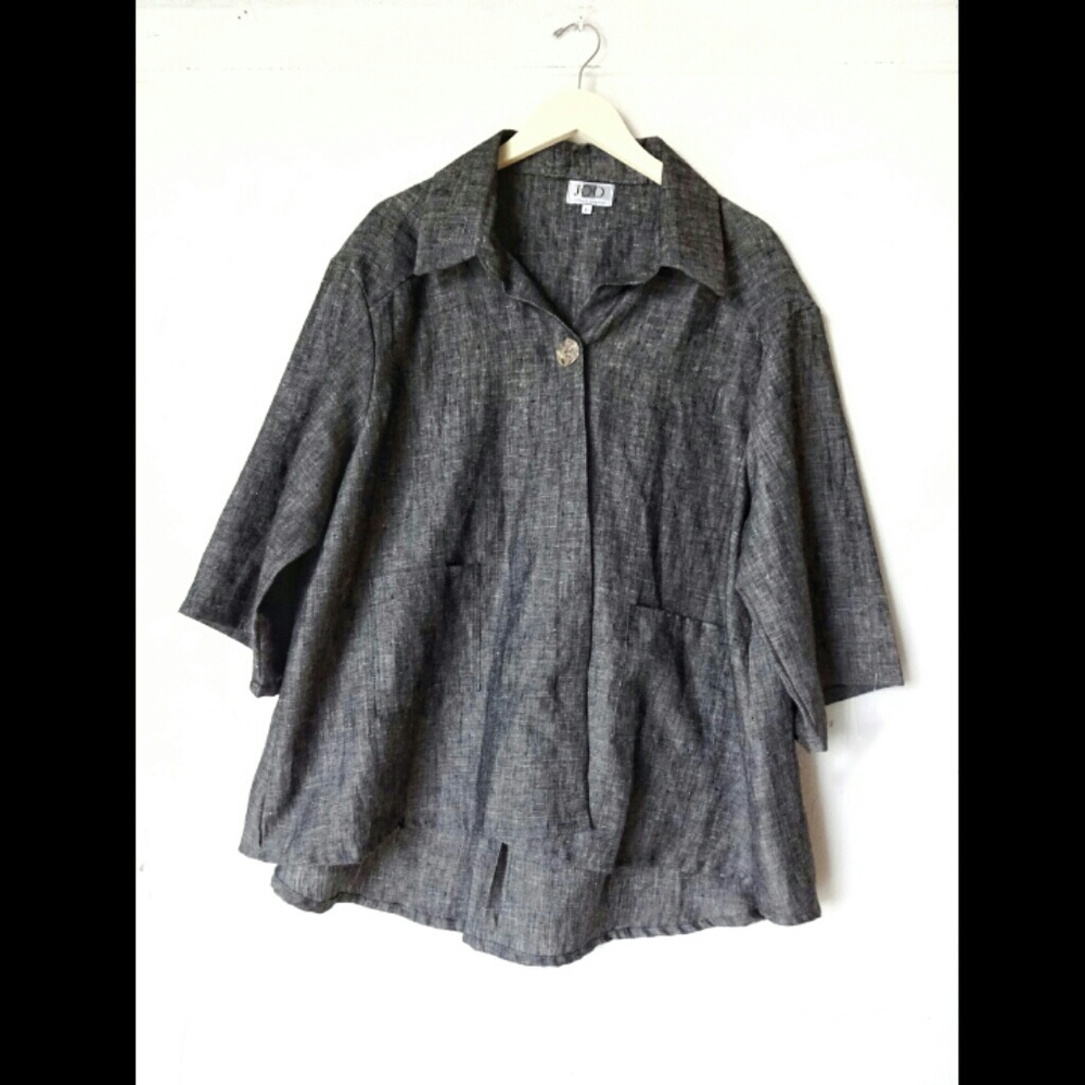 Painter Shirt in Lightweight Linen